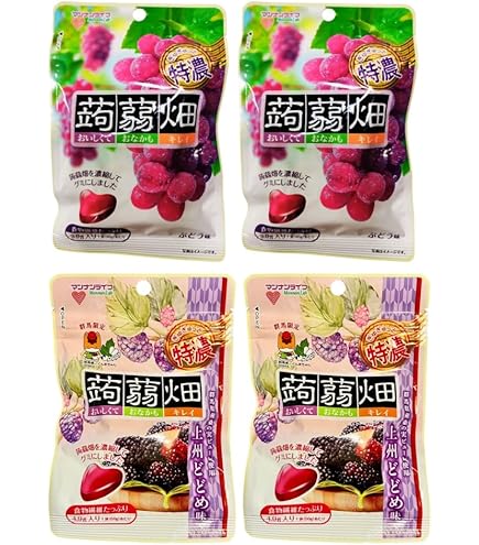 Amazon | 【販路限定】蒟蒻畑グミ ぎゅぎゅっと特濃蒟蒻畑 上州どどめ