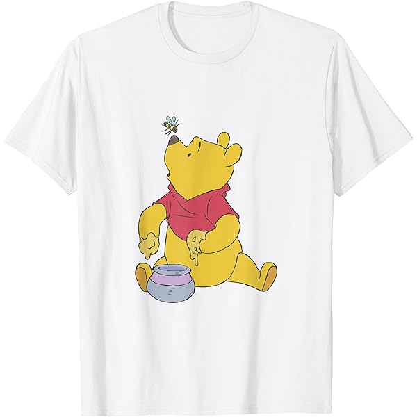 Amazon | くまのプーさん WINNIE THE POOH プー Tシャツ | Tシャツ