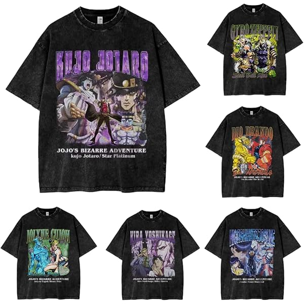 Amazon.co.jp: ジョジョ展 大阪展第6部ストーンオーシャンTシャツ