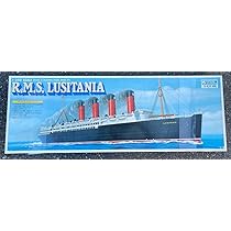 Amazon.co.jp: 未組立R.M.S.ルシタニアLUSITANIAデラックスモデル客船  