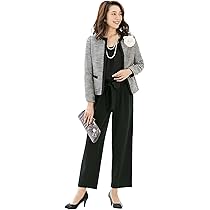 Amazon | [アッドルージュ] 3点セット スーツ レディース セレモニー