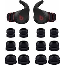 Amazon | 6組 ダブルフランジ Beats Fit Pro イヤーチップ Buds対応 S  