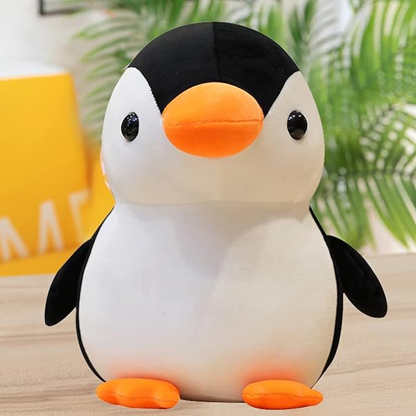 oversized penguin stuffed animal