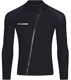 Amazon | MORGEN SKY ウェットスーツ メンズ サーフスーツ 1.5mm 首