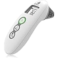 Ritalia® Baby Thermometer with Forehead and Ear Mode for Adults Babies Toddlers and Infants - Touch-Free Operation, Rapid 1-S