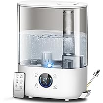 Amazon.co.jp: 加湿器 大容量 5L ハイブリッド式「超音波式 & 加熱式