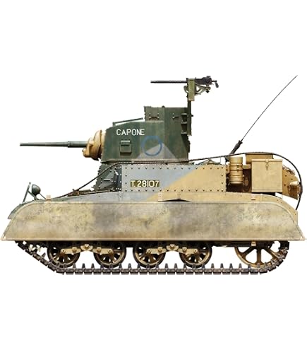 Amazon | ミニアート 1/35 M3 スチュアート ハイブリッド プラモデル
