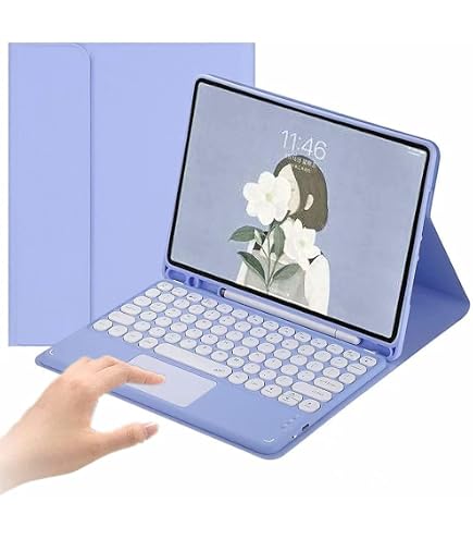 Amazon | iPad Pro 10.5 Air 3 レザーケース付き Bluetooth キーボード
