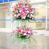 スタンド花 二段1色指定 2万円コース(ピンク系）