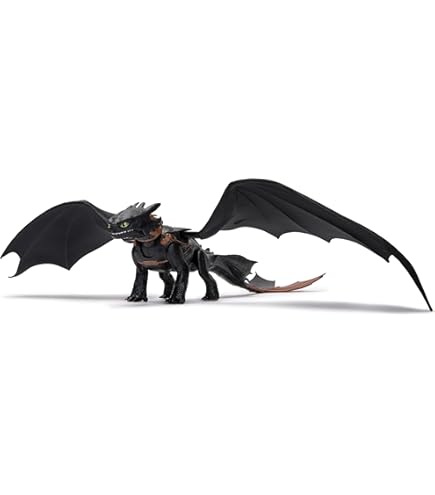 Amazon | ヒックとドラゴン 3 ドラゴンライダー フィギュア