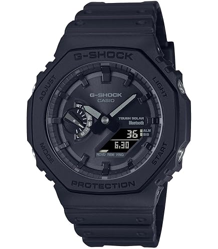 Amazon.co.jp: ≪G-SHOCK ≫200m防水 電波ソーラー アナデジ プラ