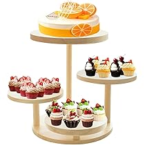Amazon.co.jp: Voittozege 4段ラウンドカップケーキタワー