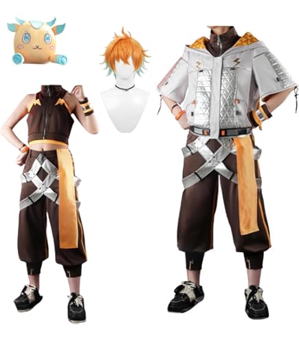 にじさんじ　宇佐美リト　コスプレ衣装　ウィッグ付 Amazon.co.jp: [YOkima] Vtuber宇佐美リト 変身後ウィッグ、靴