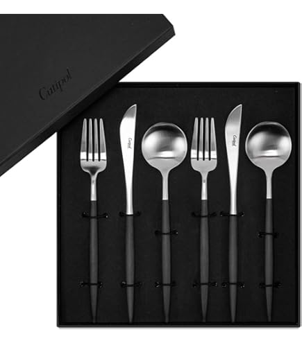 Amazon | [クチポール] cutipol GOA（ゴア） ブラック ディナー 6本