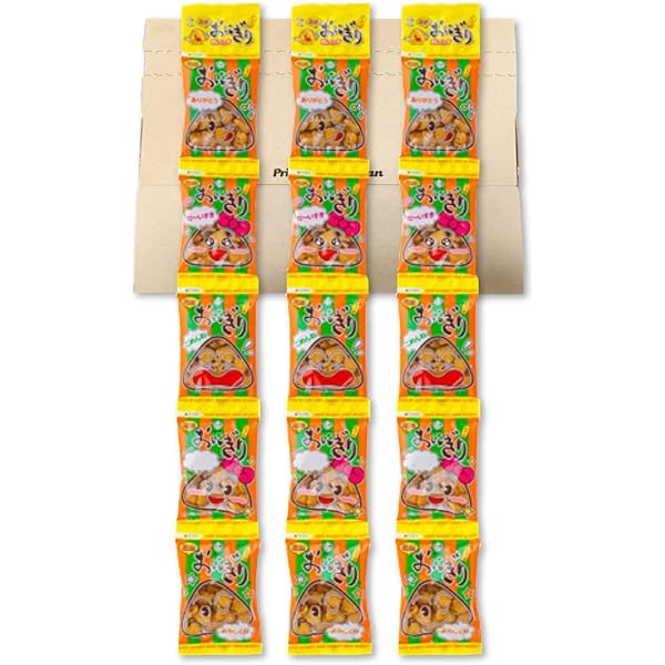 Amazon.co.jp: マスヤ おにぎりせんべい ミニおにぎり 8g ×20袋 PSJBOX