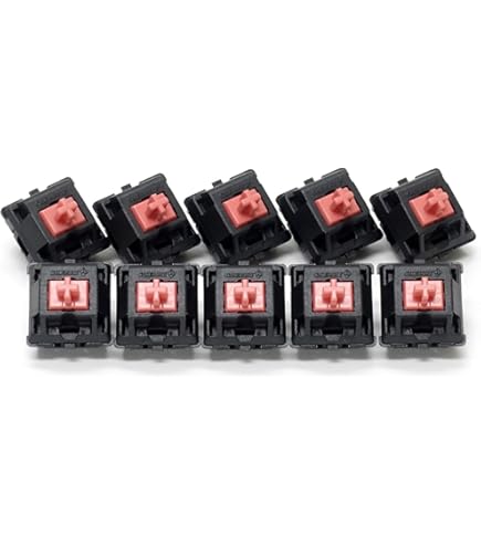 Amazon.co.jp: ジェイダブルシステム Cherry MXキースイッチ(赤