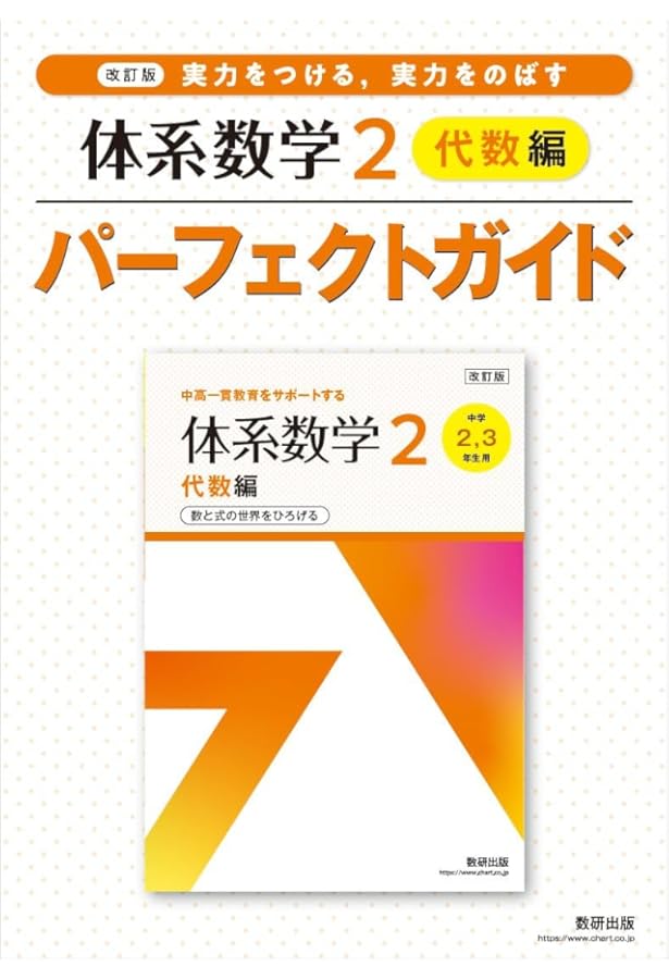 実力をつける、実力をのばす体系数学2 代数編 パーフェクトガイド | 数