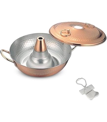 Amazon｜新光金属 純銅製 槌目入れ しゃぶしゃぶ鍋 26cm｜しゃぶしゃぶ