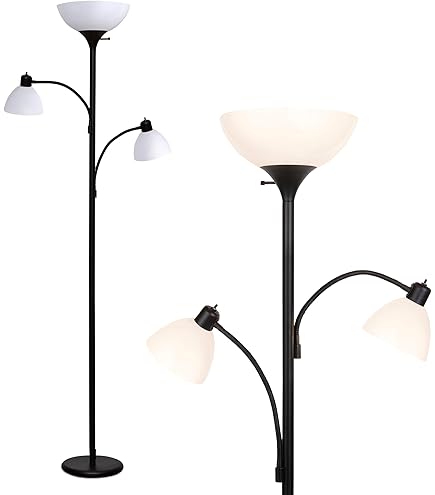 Amazon.co.jp : メデューサ フロアランプ アクリルシェードつき