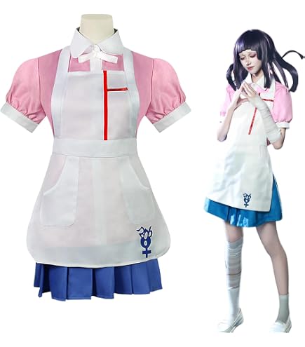 Amazon.co.jp: 江ノ島盾子 コスプレ衣装 【ウィッグ付き】 ダンガン