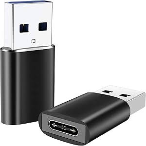 【2個セット】USB 3.0 to usb type c 変換 usb 変換アダプター 超小型 急速充電+高速データ転送…