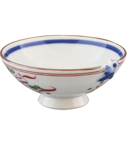 Amazon.co.jp: 京焼 清水焼 茶漬 大 二方花一閑人 B6-12大 : 食品