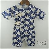 OCEAN&GROUND（オーシャンアンドグラウンド） コンビ肌着 BAT (60) 60,NV