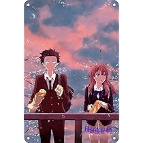Amazon.co.jp: YUTTZ サイレントボイスポスター メタルポスター