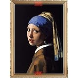 Amazon Co Jp 絵画風 壁紙ポスター はがせるシール式 ヨハネス フェルメール 真珠の耳飾りの少女 青いターバンの少女 絵画 キャラクロ K Jvm 001a2 版 4mm 594mm 建築用壁紙 耐候性塗料 ホーム キッチン