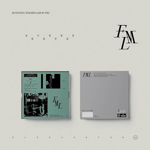 SEVENTEEN  FML エントリーカード　18枚 SEVENTEENの10枚目のミニアルバム、SEVENTEEN 10th Mini Album