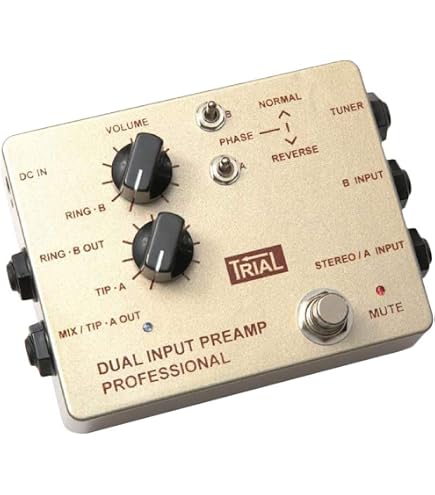 Amazon | TRIAL/DUAL INPUT PREAMP PRO-EQ ミキサープリアンプ
