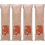 出雲カーボン 炭八 押入れ用 4個セット ベージュ （12cm×45cm×厚さ7cm 内容量3L） 調湿木炭 除湿 湿気 対策 結露