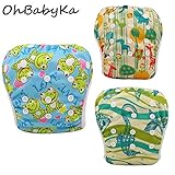 OHBABYKAオムツ機能付 水遊び用パンツ スイミングパンツ キッズ 女の子 男の子 ベビー スイムパンツ プール用オムツ スイミングおむつ おもらし防止パンツ 水中パンツ ベビー 赤ちゃん 水遊び