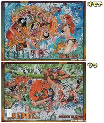 Amazon グッズ ジャンプフェスタ16先行販売 One Piece ワンピース クリアファイル Ae4 Jf16 ヘッダー付パッケージ仕様 第796話 扉絵 第764話 扉絵 モンキー D ルフィ ロロノア ゾロ ナミ ウソップ サンジ トニートニー チョッパー ニコ