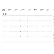 Amazon.co.jp: EDiT 手帳カバー 1日1ページ用 B6正寸 B6変型