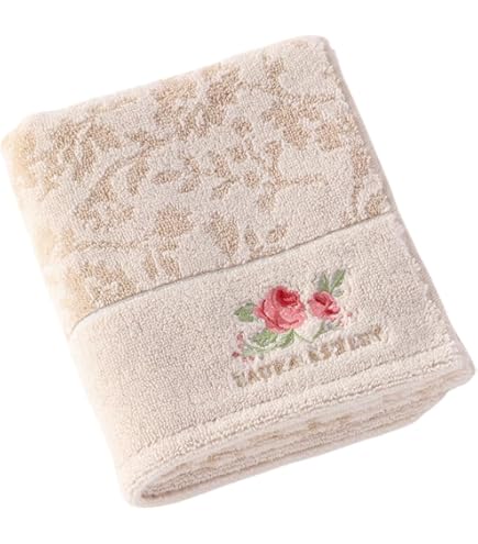 ローラアシュレイ❤︎アンジェリカレース付きバスタオルセット ローラアシュレイ❤︎アンジェリカレース付きバスタオルセット