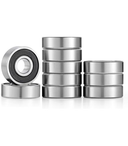 Amazon | 1607-2RS 精密単列ラジアルボールベアリング 7/16インチ x 29