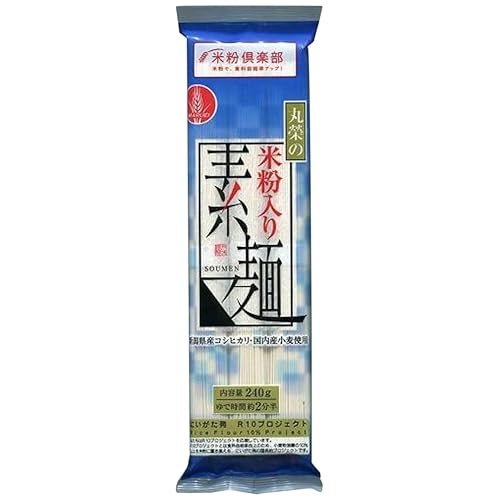 丸榮の米粉入り素麺