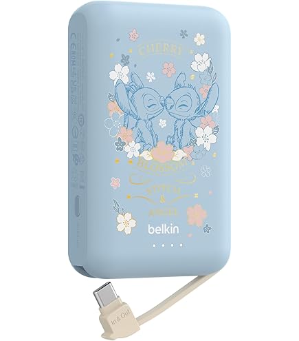 Belkin ディズニー100周年限定 ケーブル モバイルバッテリー急速充電器 Amazon | 【ディズニー創立100周年 MUSICAL WONDER限定モデル】Belkin