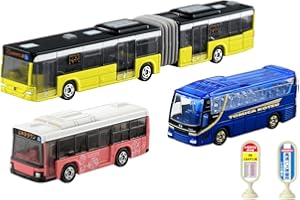 タカラトミー トミカ ギフト 発車します!トミカタウンバスセット ミニカー おもちゃ 3歳以上