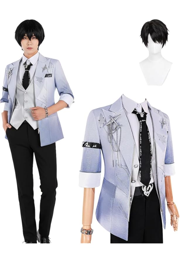 Amazon.co.jp: GGcosplay 恋と深空 マヒル 遠空執艦官 雲頂の対局