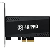 Elgato 4K Pro – 8K60 Passthrough/4K60 Capture for PC, PS5, Xbox Series X, up to 240 FPS Capture, with HDMI 2.1, VRR, Works wi