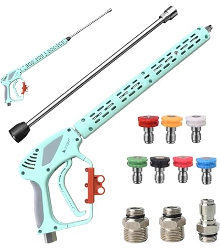 Amazon | 高圧洗浄ガン ノズル 2種付き 高圧洗浄機 トリガーガン 高圧