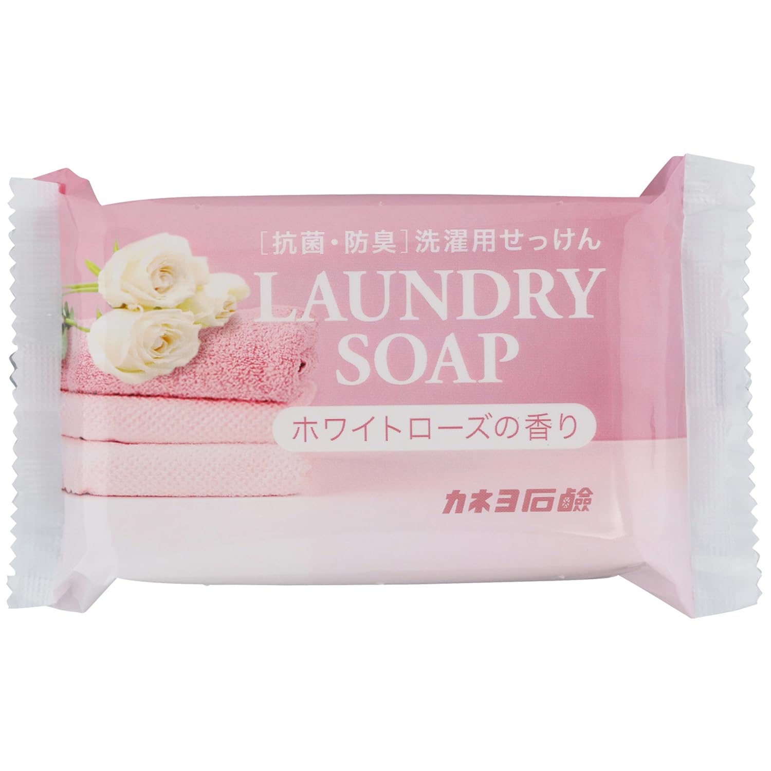 【41%OFF】【83円】 カネヨ石鹸 ランドリーソープ 洗たくせっけん 固形 ホワイトローズの香り 135g