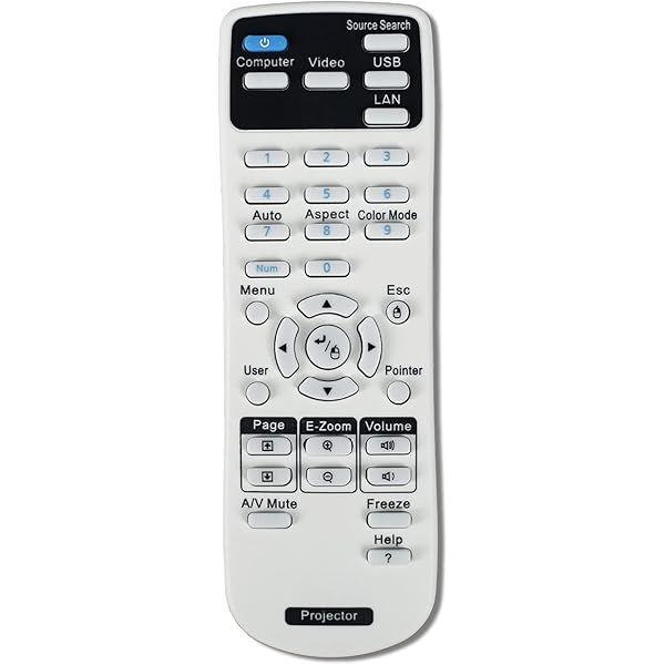 Amazon | プロジェクターリモコン 154720001 エプソン EB-X24 EB 