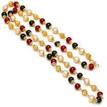 Gram Gold Gokhru Necklace Set 7381 