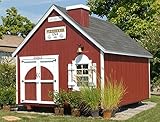 Little Cottage Company Firehouse DIY Playhouse Kit, 8' x 10' [並行輸入品]