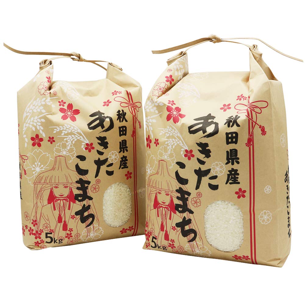 【プライムデー】【5,913円】 令和7年産 秋田県産 あきたこまち 厳選米 単一原料米100% 白米 米びつ当番付き 10kg(5kg×2袋) 【送料無料】