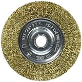 Vermont American 16797 4-Inch Course Brass Wire Wheel Brush [並行輸入品]