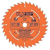 CMT P06036 ITK PLUS Saw Blade for Finishing, 6-1/2 X 36 Teeth, 10° ATB + Shear Angle, 5/8-Inch <> Bo